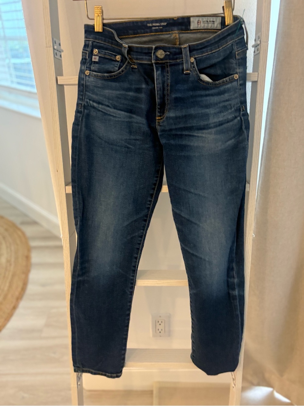 AG The Prima Crop Jeans Size 26